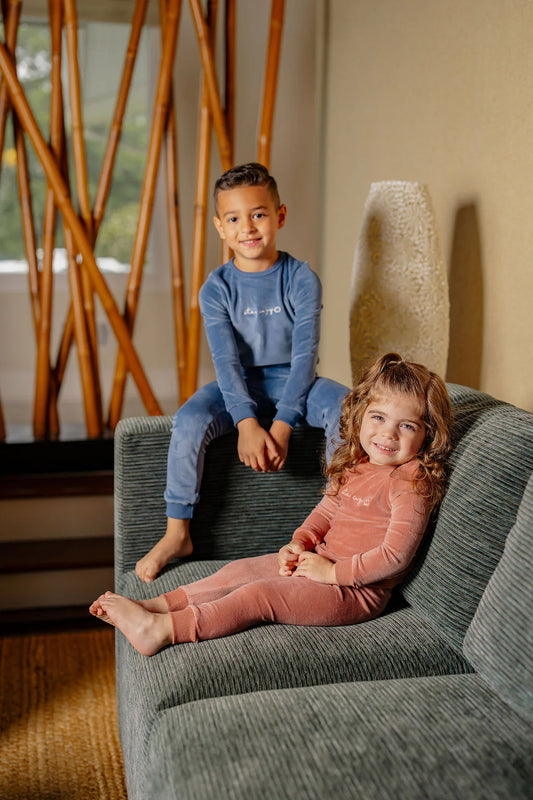 Stay Cozy PJ in Rose