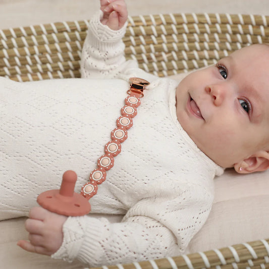 Poppy Pacifier Clip