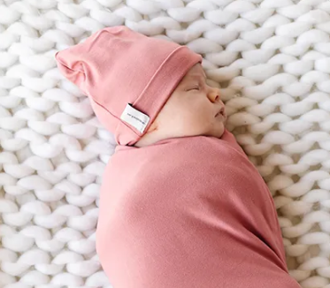 Classic Beanie in Rose
