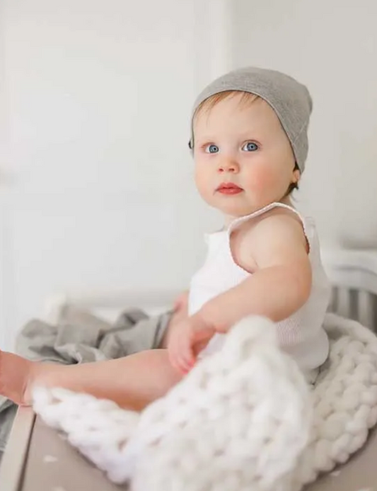 Heather Gray Classic Beanie