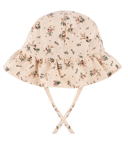 Bebe Beaute Vintage Floral Sun Hat
