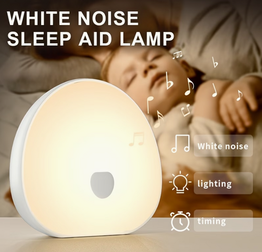 White Noise Machine & Touch LED Night Light with Smart Timer