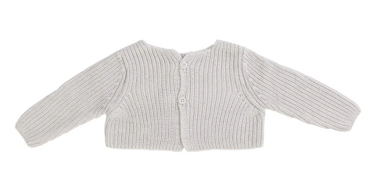 Chunky Knit Shrug in Light Blue