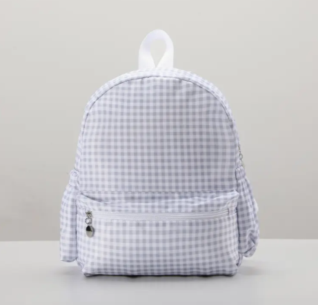 Gingham Backpack