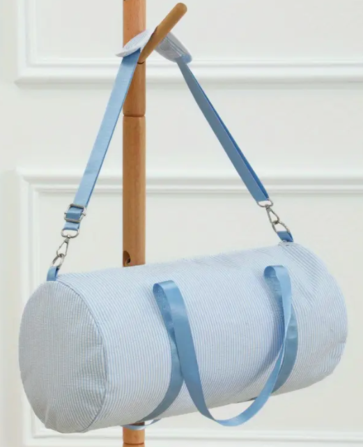 Seersucker Duffel Bag