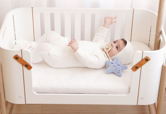 Blue Star Rattle + Paci Holder