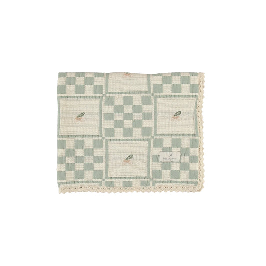 Bebe Organic Acorn Patchwork Blanket