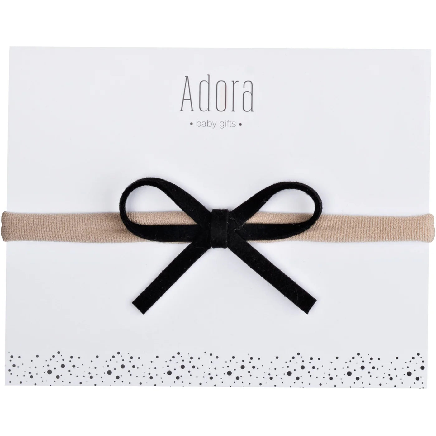 Mini Classic Headband in Black