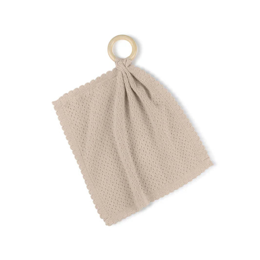 Baby Teether in Sand - Cocoon Collection