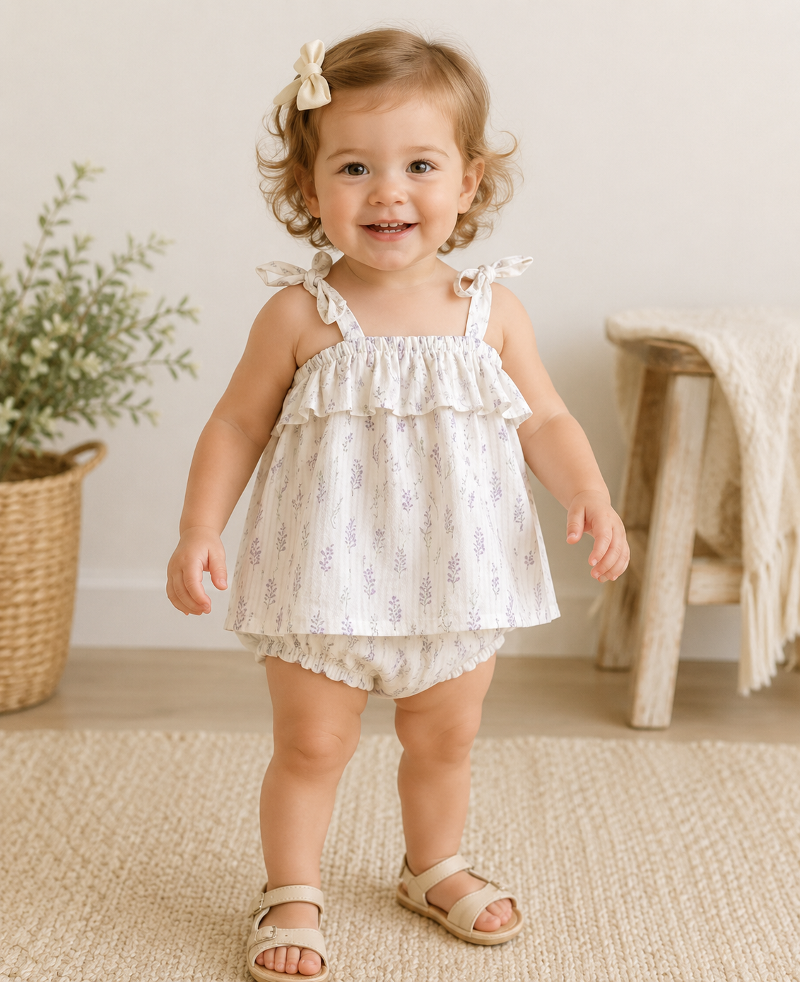 Lavender Floral Set