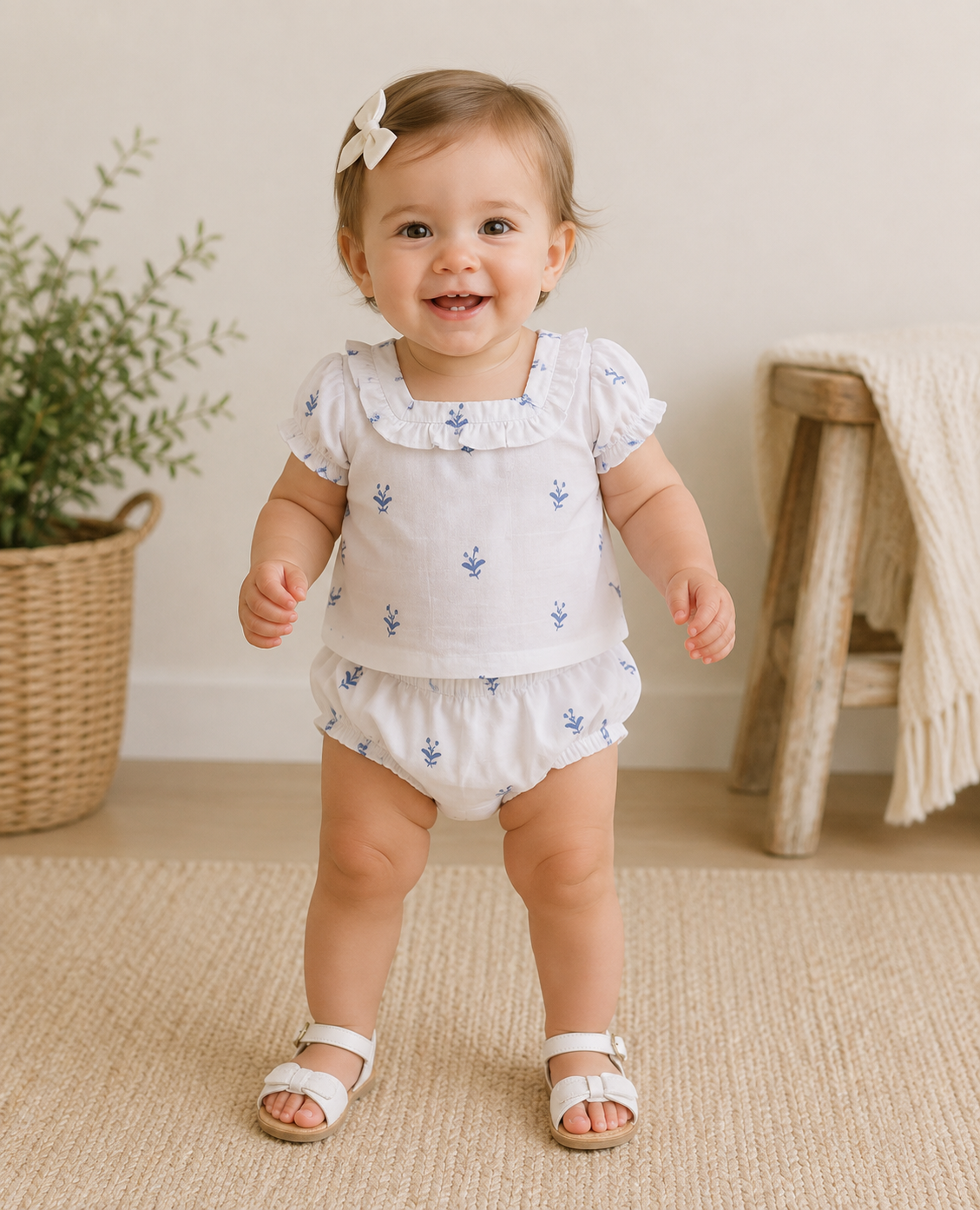 Baby Girl Circles 2Pc Set