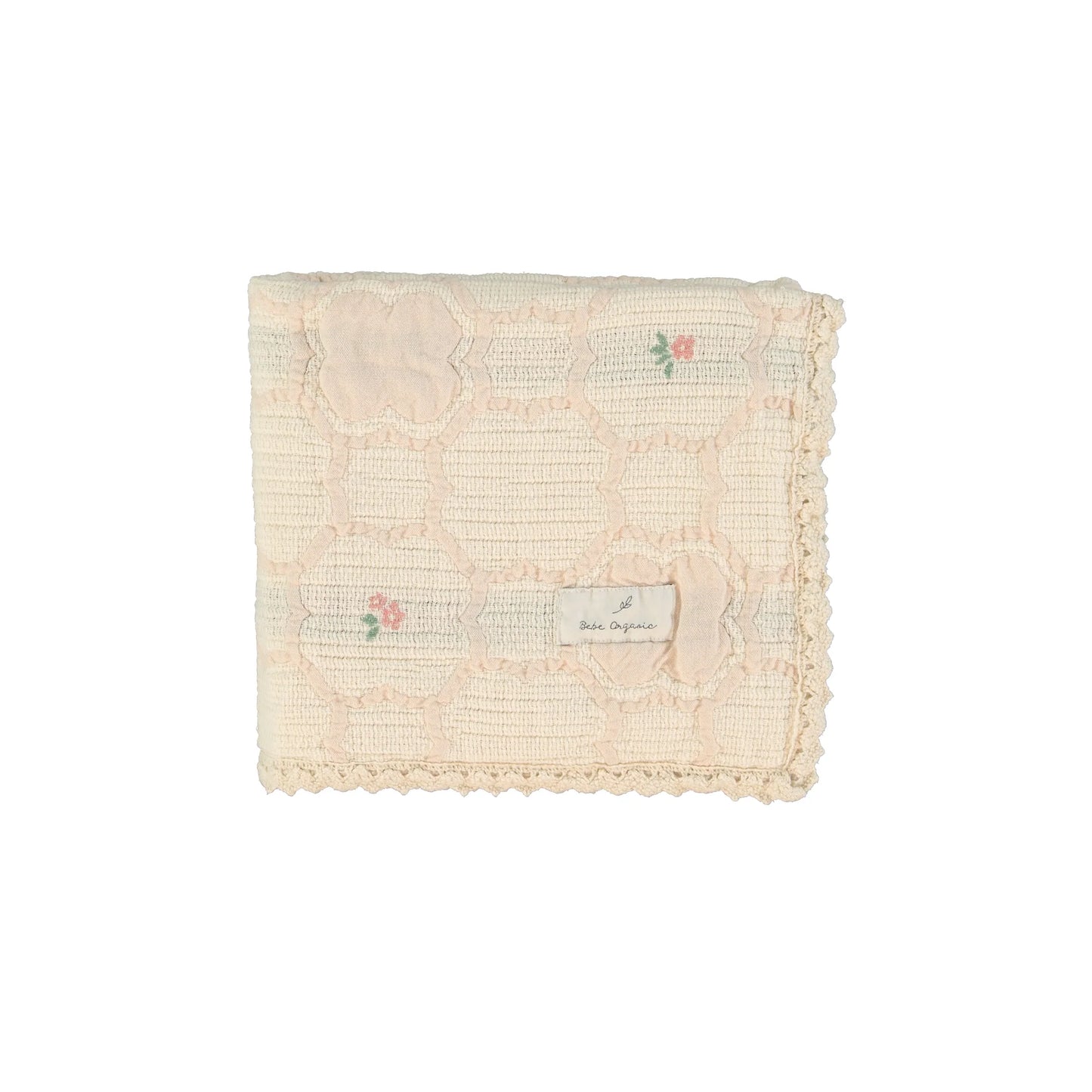 Bebe Organic Cleo Floral Vintage Wallpaper Blanket