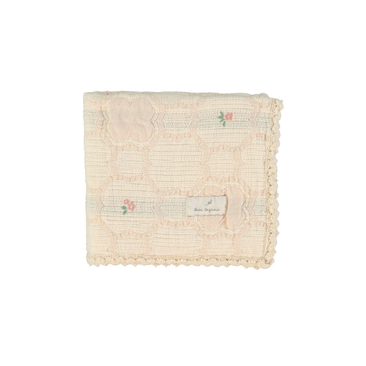 Bebe Organic Cleo Floral Vintage Wallpaper Blanket