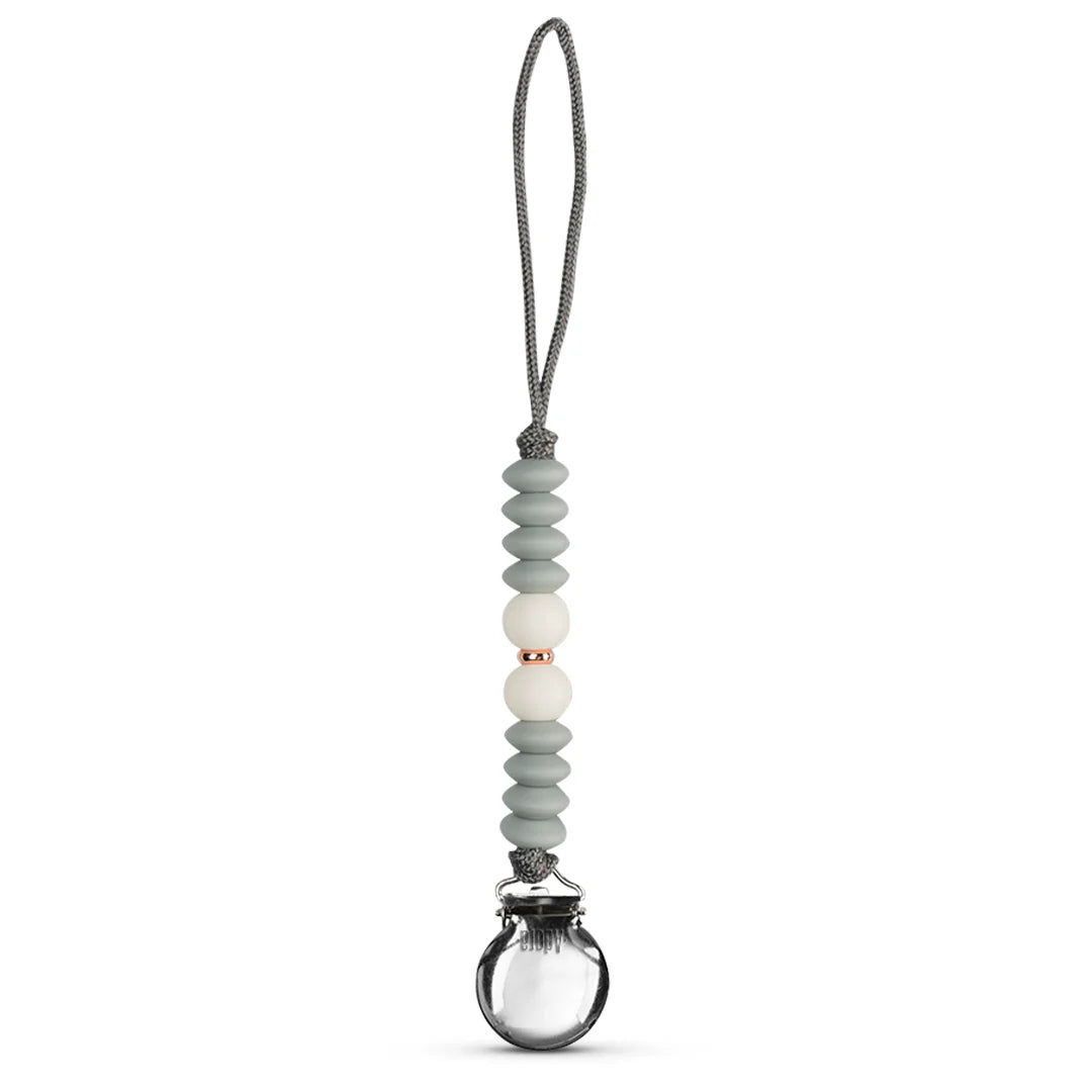 Graphite Ombre Pacifier Clip