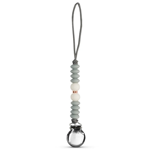 Graphite Ombre Pacifier Clip