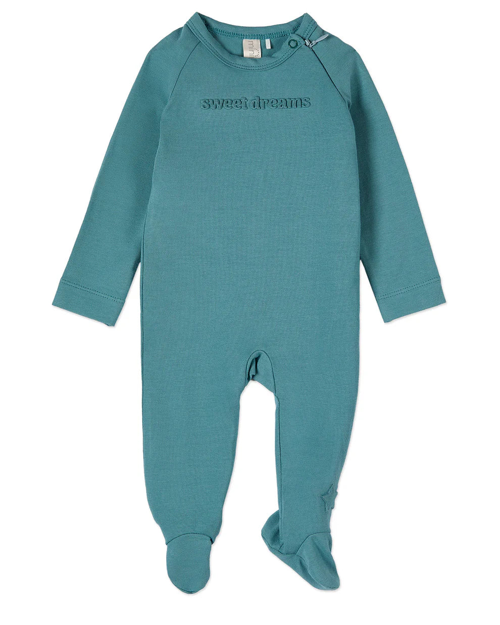 Arctic "Sweet Dreams" Cotton Fleece Zipper Footie