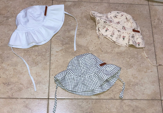 White Sun Hat