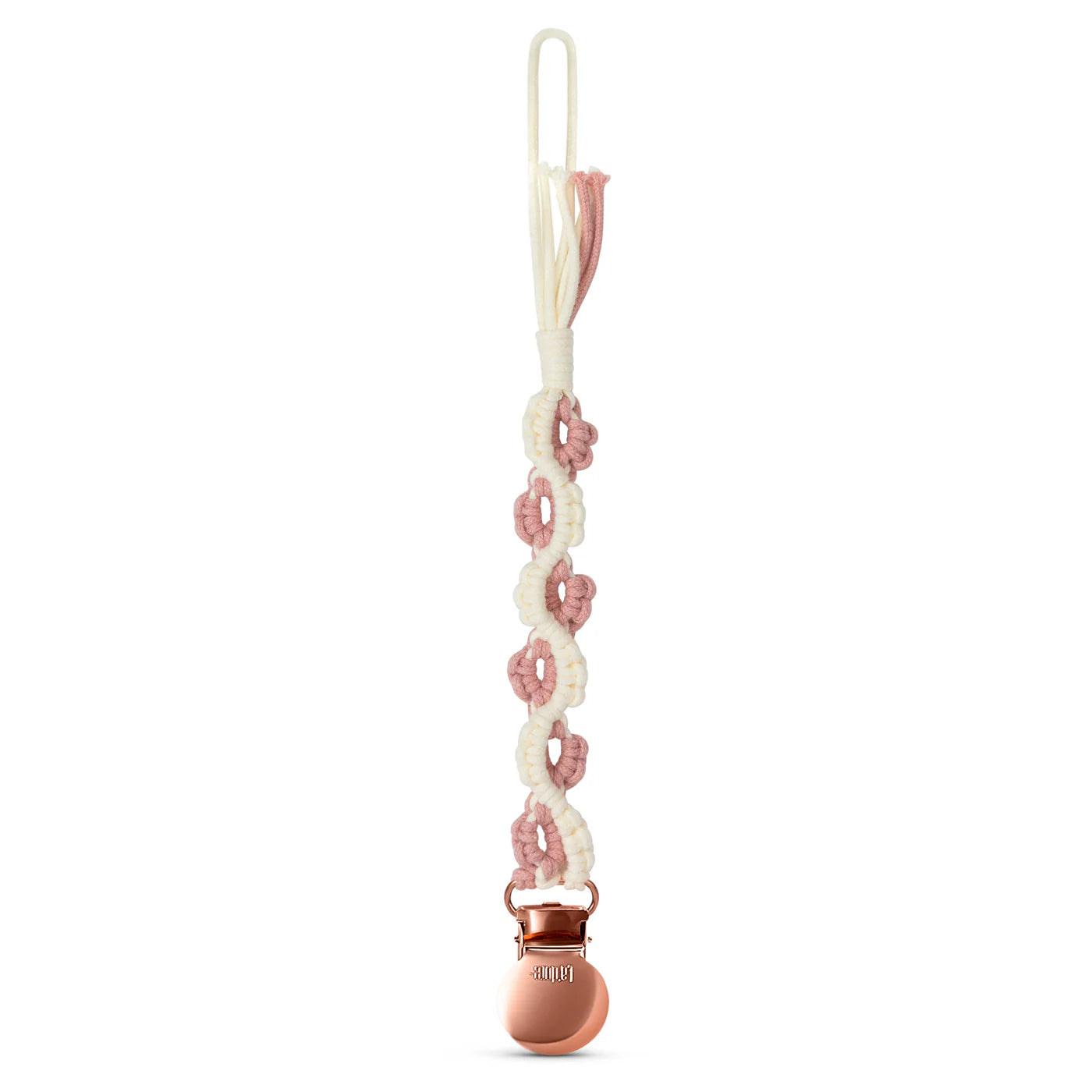 Lily Pacifier Clip in Bloom