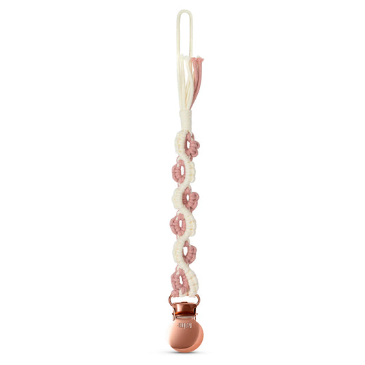 Lily Pacifier Clip in Bloom