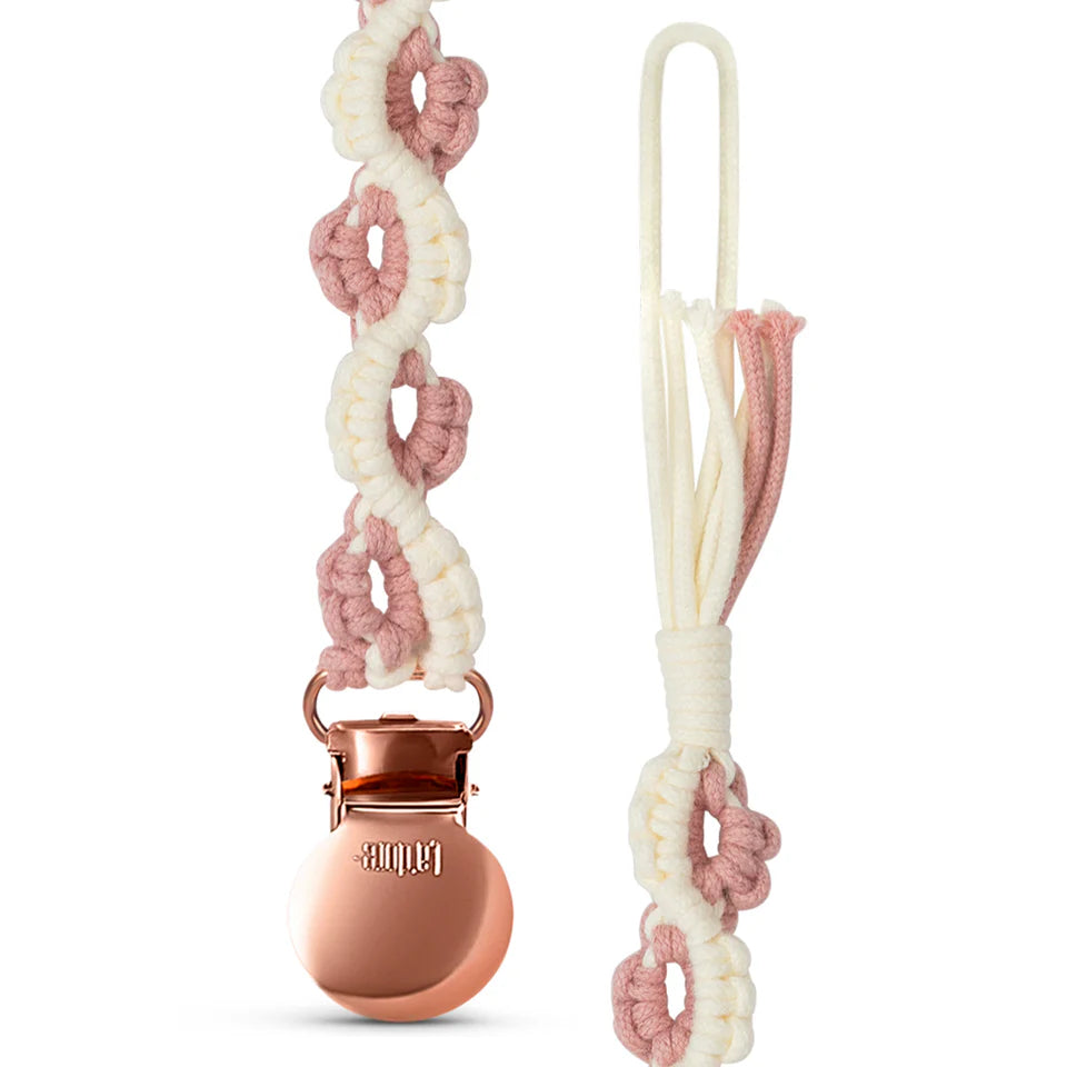 Lily Pacifier Clip in Bloom