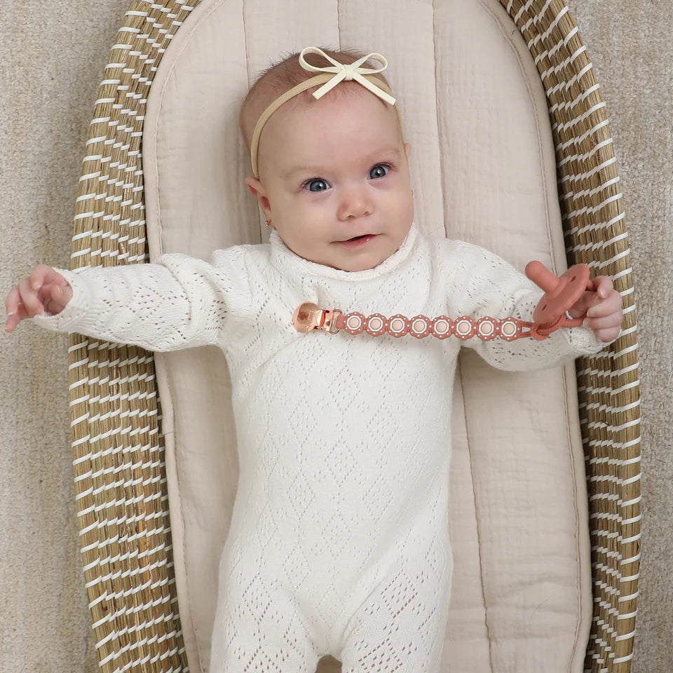 Poppy Pacifier Clip