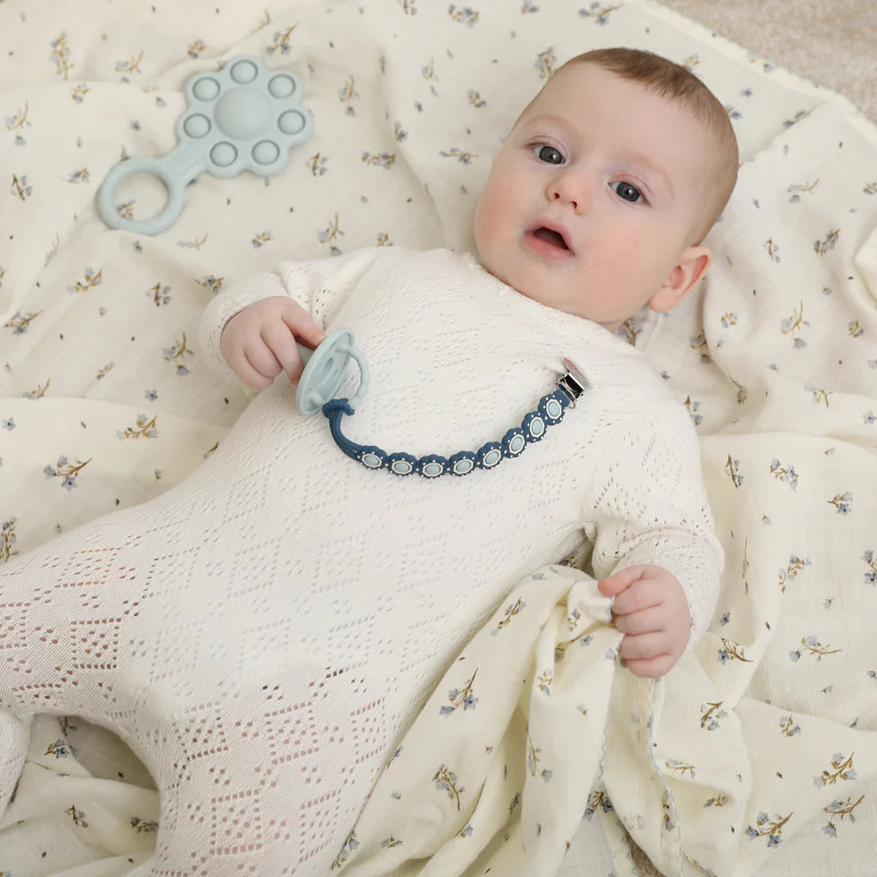 Poppy Pacifier Clip