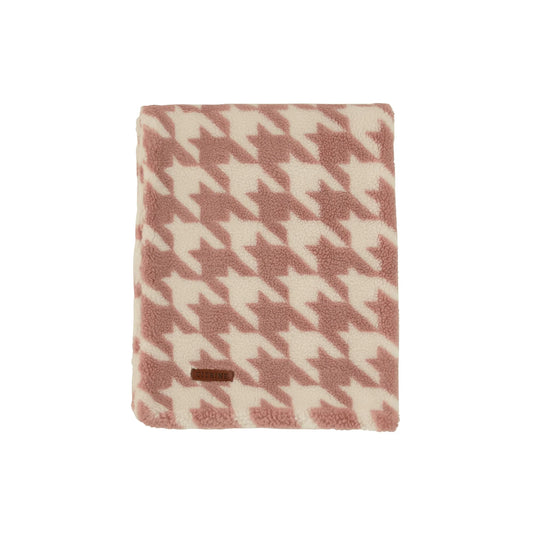 Citrine Sherpa Print Blanket