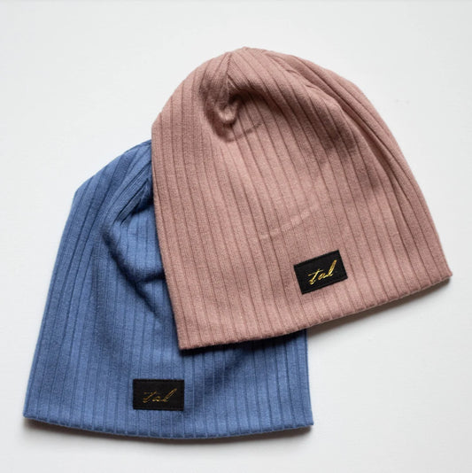 The Label Beanie - Suede Edition - Baby