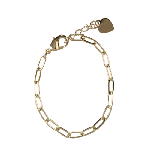 Gold Paperclip Chain
