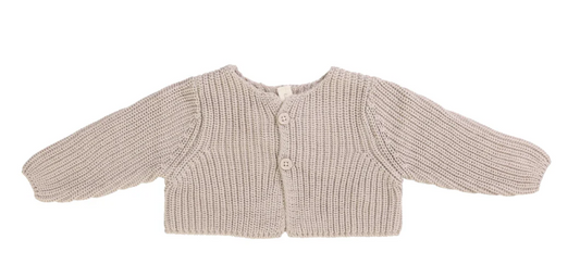 Chunky Knit Shrug in Oat