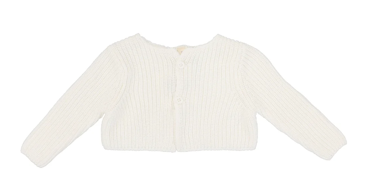 Chunky Knit Shrug in Winter White