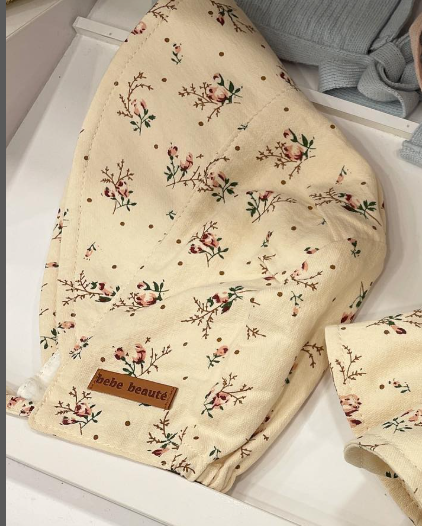 Bebe Beaute Vintage Floral Sun Bonnet