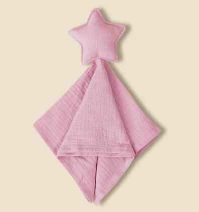 Muslin Cotton Star Lovey