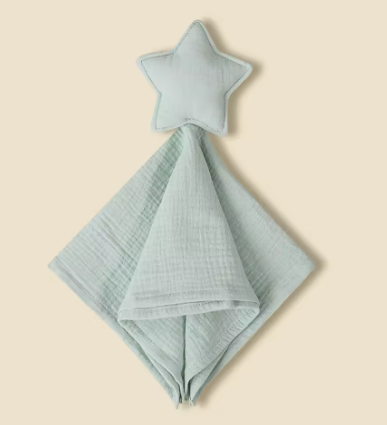 Muslin Cotton Star Lovey