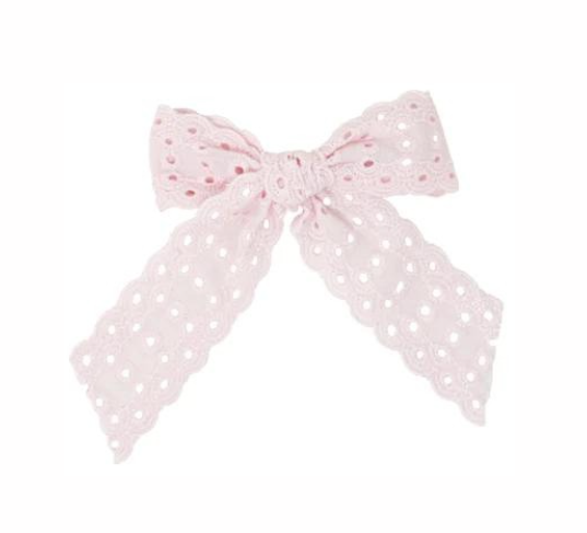 Eyelet Clip in Pink - Small