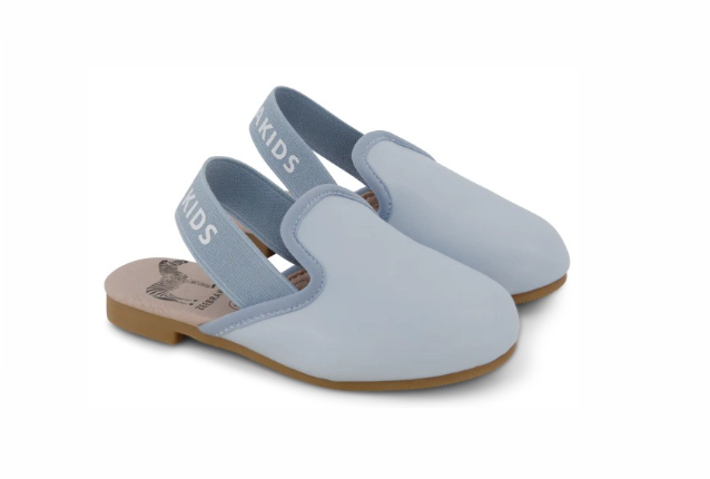 Slingblacks in Baby Blue (sizes 20-23)