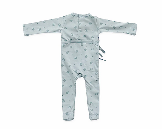 Porcupine Print Footie