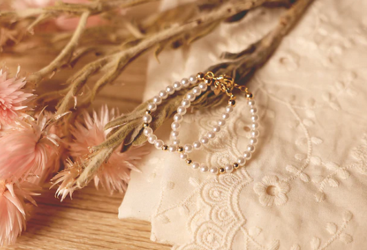 Pearl Luster White Beads
