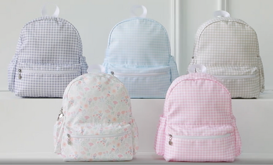 Gingham Backpack