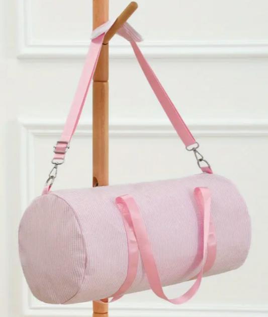 Seersucker Duffel Bag