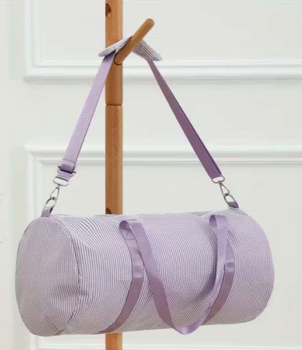 Seersucker Duffel Bag