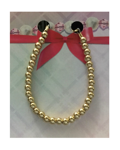 Gold Beads - Small (6-24m)