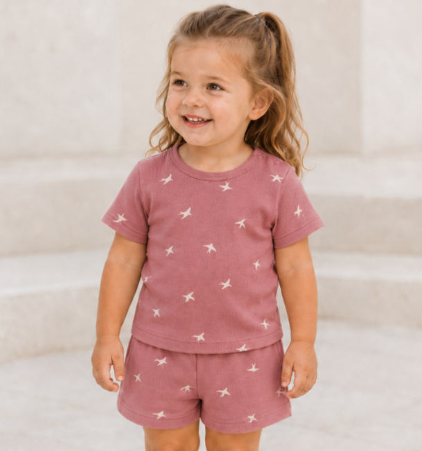 Birds Set in Berry - 18m and 2t
