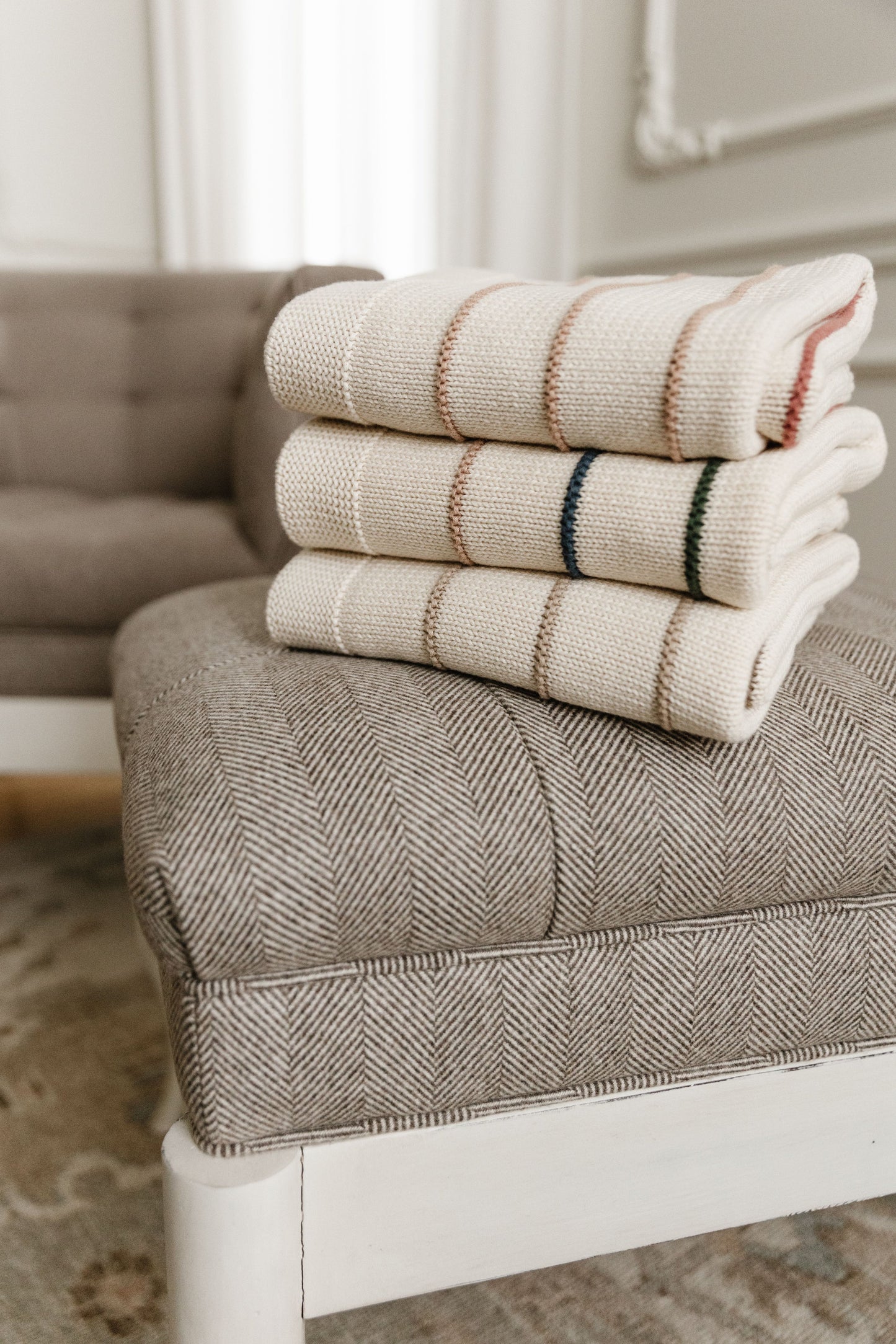 DH Bande Blanket in Linen