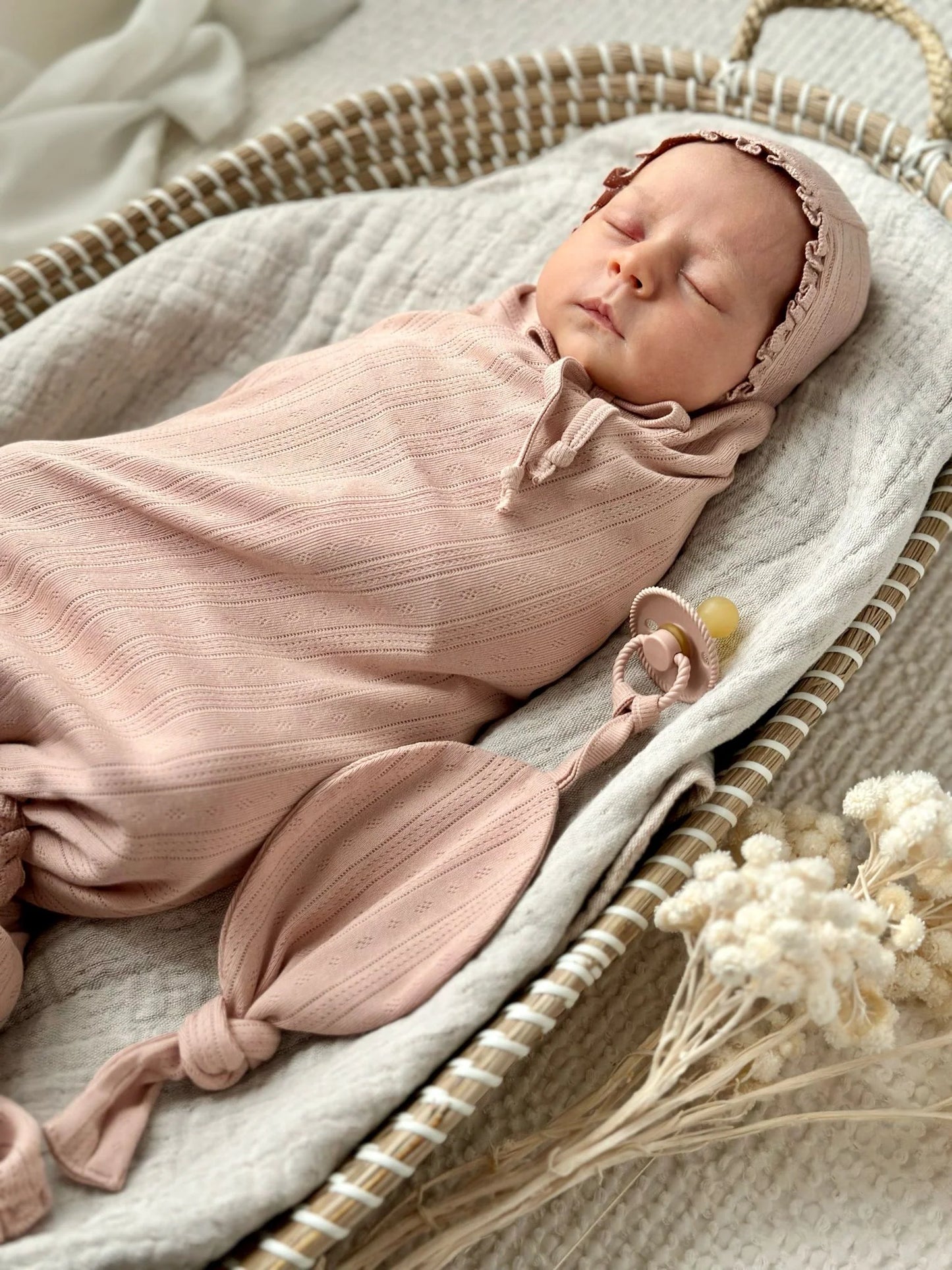 Pointelle Collection Pacifier Lovey