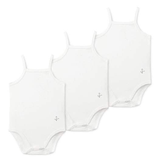 Baby Boy Undershirts - White