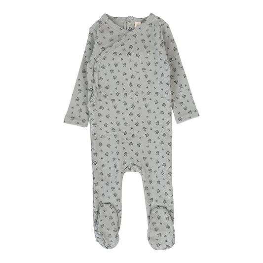 Lilette Bud Footie in Light Blue