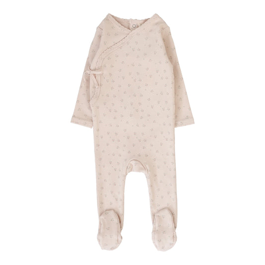 Lilette Bud Footie in Soft Pink