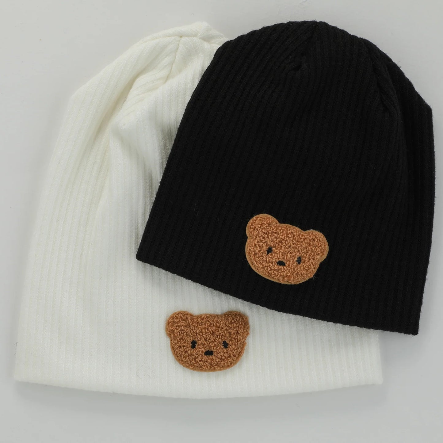 Teddy Ribbed Knit Beanie - Baby & Child