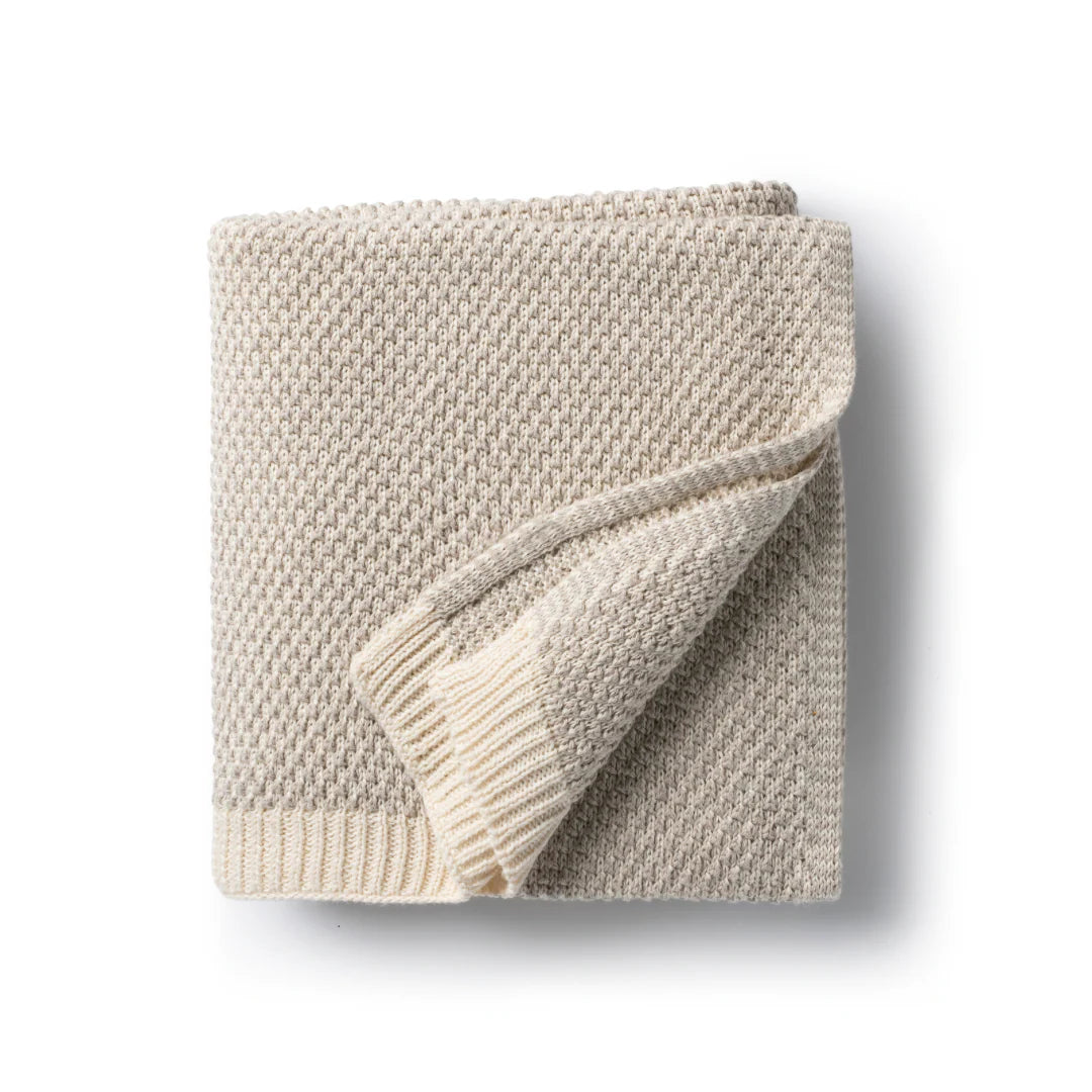 DH Brunello Baby Blanket in Sand